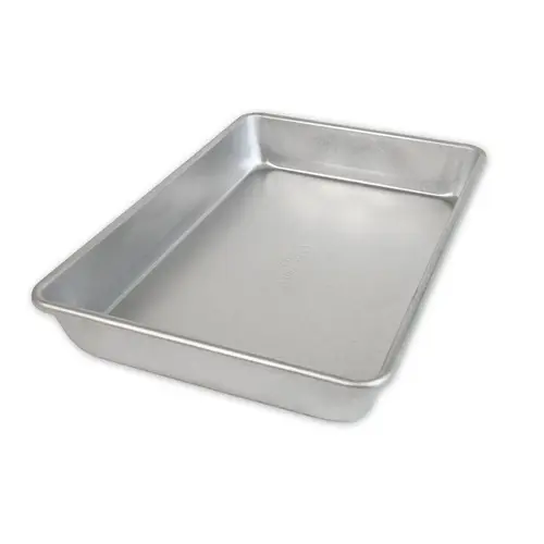 USA Pan Bare Uncoated Seamless Rectangle 9 x 13 Pan