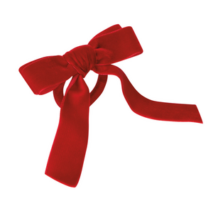 Now Designs Napkin Ring Velvet Red Bow Now Designs Napkin Ring Velvet Red Bow