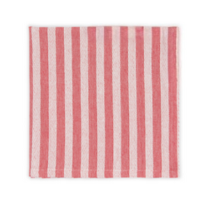 Now Designs Napkin Peppermint Stripe Red Now Designs Napkin Peppermint Stripe Red