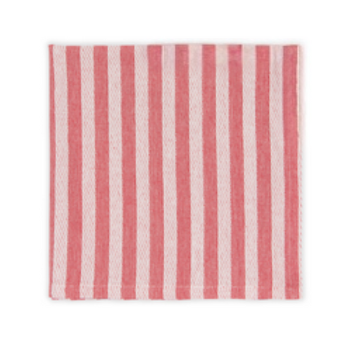 Now Designs Napkin Peppermint Stripe Red Now Designs Napkin Peppermint Stripe Red