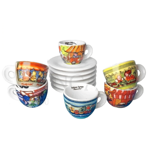 Ancap Mercantini Espresso Set of 6