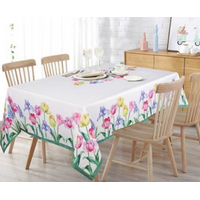 Tablecloth Tulips 54 x 72 Inch