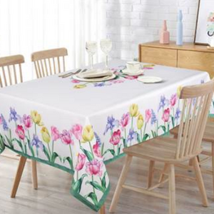 Texstyles Deco Tablecloth Tulips 54 x 72 Inch