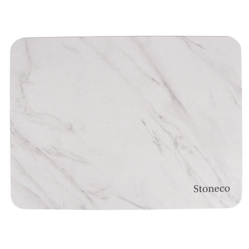Texstyles Deco Stone Drying Mat Marble White