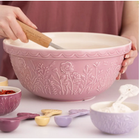 Mason Cash Mixing Bowl Rose Meadow Pink 29cm