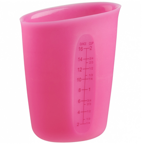 TRUDEAU Measuring Beaker Flex Fuchsia 2 Cup