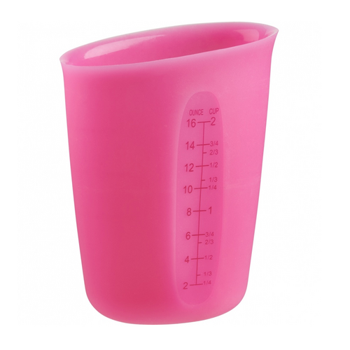 TRUDEAU Measuring Beaker Flex Fuchsia 2 Cup