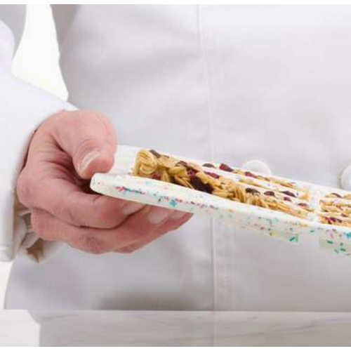 TRUDEAU Protein Bar Pan with Lid Structure Silicone Confetti