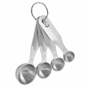 TRUDEAU Measuring Spoons Stainless Steel Trudeau