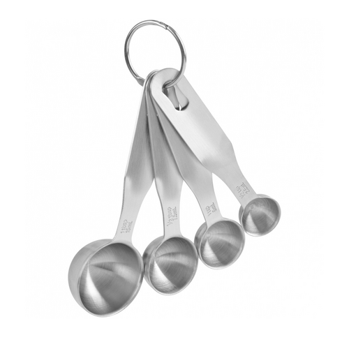 TRUDEAU Measuring Spoons Stainless Steel Trudeau
