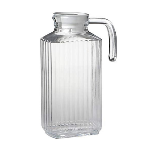 TRUDEAU Glass Jug with Lid Linea 63.5oz