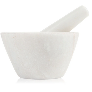 Mortar and Pestle Spicy White