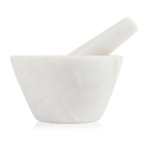 Mortar and Pestle Spicy White