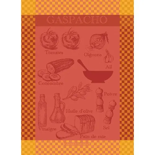 Garnier Thiebaut Garnier Thiebaut Tea Towel Gaspacho Rosso