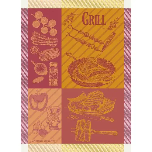 Garnier Thiebaut Garnier Thiebaut Tea Towel Le Grill Ketchup