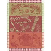 Garnier Thiebaut Tea Towel Spaghetti Pomodoro Basilic