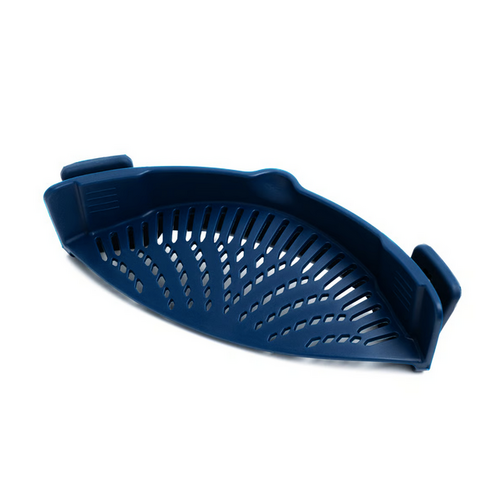 Fox Run Silicone Pot Strainer Blue