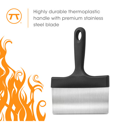 Outset Griddle Scraper with Handle