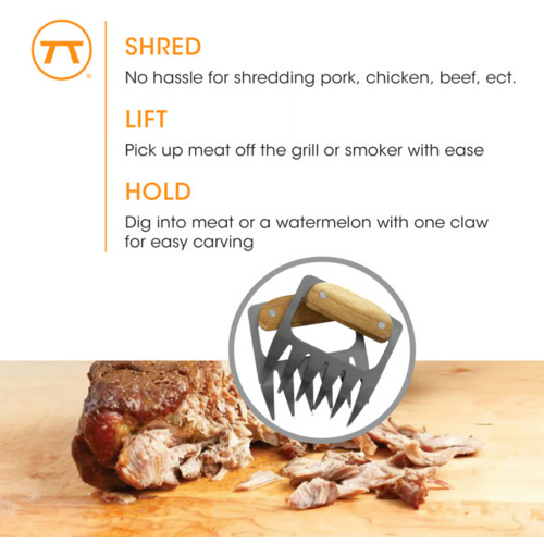Outset Meat Shredding Bear Claws