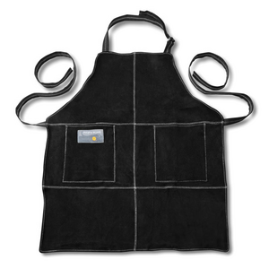 Outset Leather Grill Apron Black