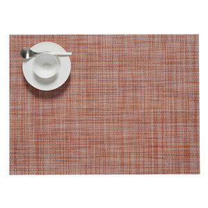 Chilewich Placemat Mini Basketweave Compact Cinnamon