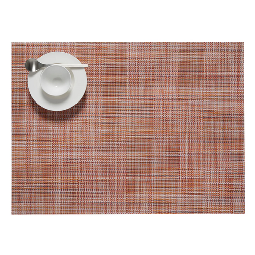 Chilewich Placemat Mini Basketweave Compact Cinnamon Chilewich Placemat Mini Basketweave Compact Cinnamon