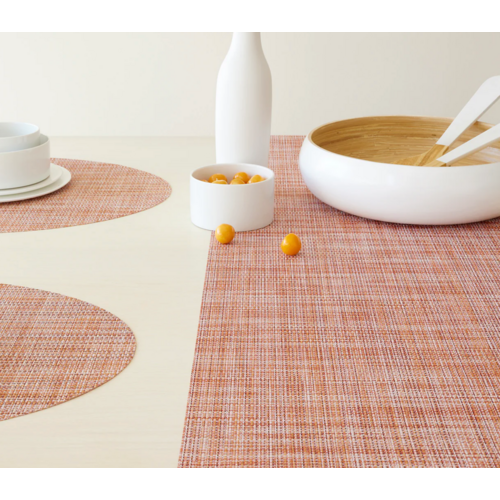 Chilewich Placemat Mini Basketweave Compact Cinnamon Chilewich Placemat Mini Basketweave Compact Cinnamon