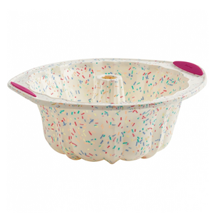 TRUDEAU Bundt Fluted Silicone Confetti