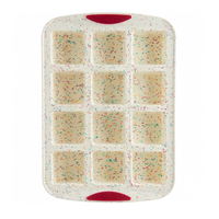 Brownie Pan Egg Bites Structure Silicone Confetti