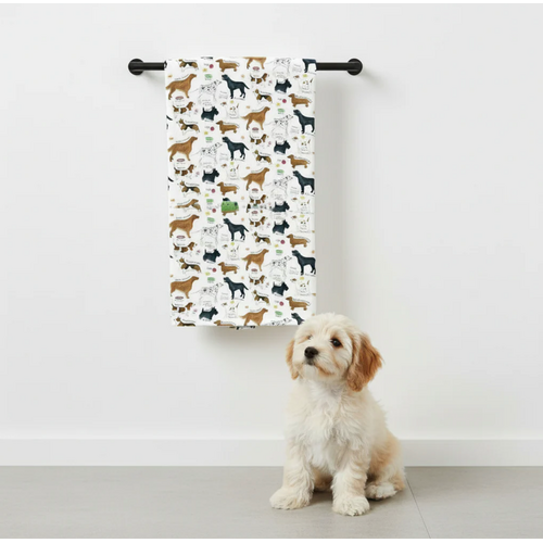 Samuel Lamont Tea Towel Dog Breeds