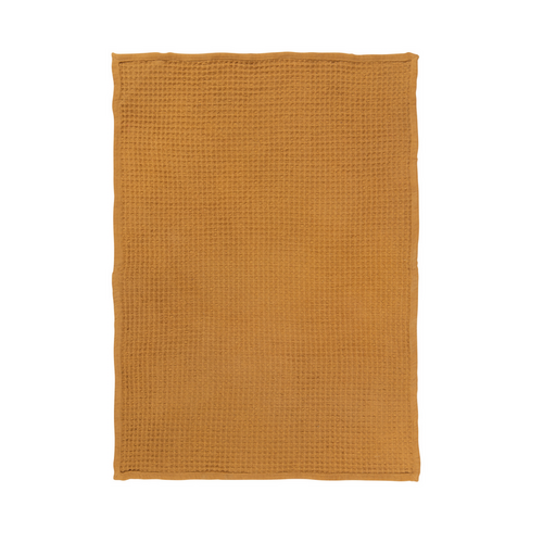 Now Designs Tea Towel Waffle Montage Ochre Yellow Now Designs Tea Towel Waffle Montage Ochre Yellow