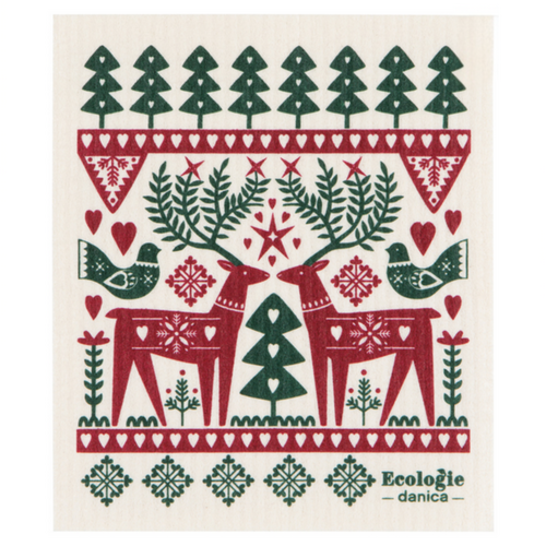 Now Designs Swedish Cloth Folk Forest Now Designs Swedish Cloth Folk Forest