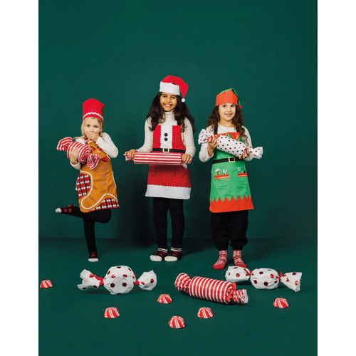 Now Designs Apron and Hat Set for Kids Santa Now Designs Apron and Hat Set for Kids Santa