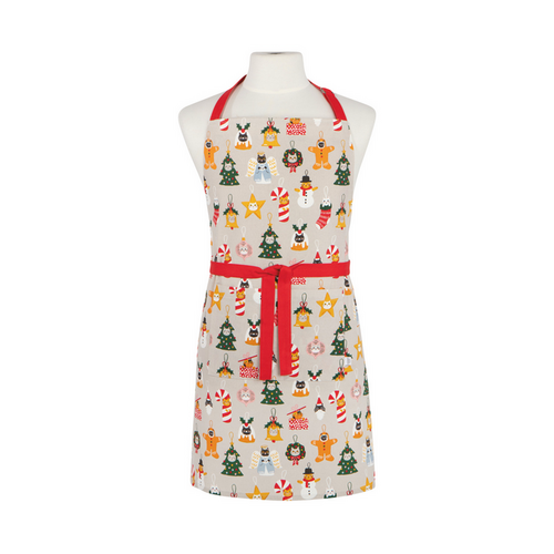 Now Designs Apron Bauble Cats Now Designs Apron Bauble Cats