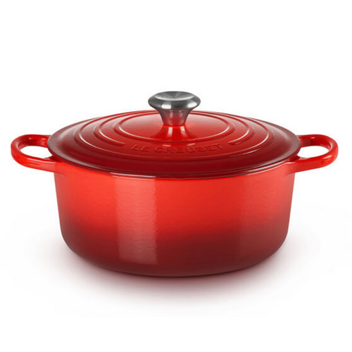 Le Creuset Round Dutch Oven 5.3L Cerise