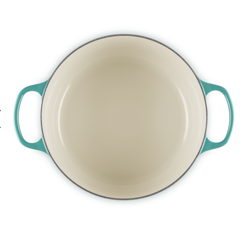 Le Creuset Round Dutch Oven 5.3L Bleu Riviera Le Creuset Round Dutch Oven 5.3L Bleu Riviera