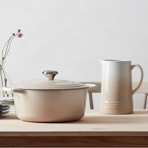 Le Creuset Round Dutch Oven 5.3L Meringue