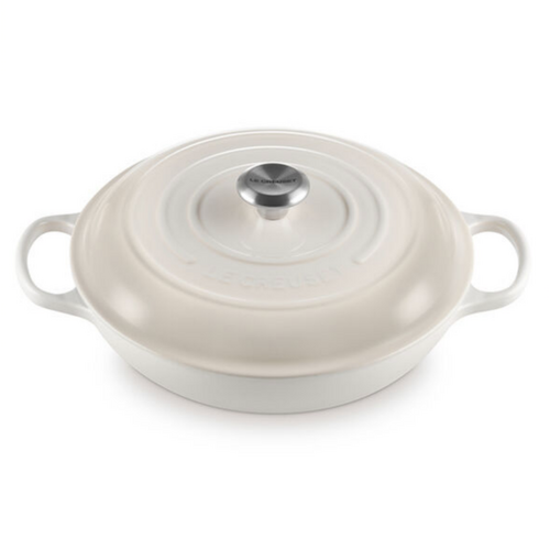 Le Creuset Braiser 3.5L Meringue Le Creuset Braiser 3.5L Meringue