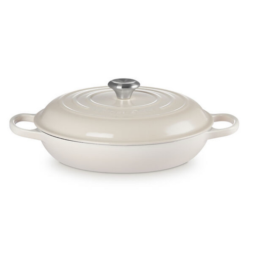 Le Creuset Braiser 3.5L Meringue Le Creuset Braiser 3.5L Meringue