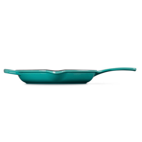 Le Creuset Iron Handle Skillet 26 cm Bleu Riviera Le Creuset Iron Handle Skillet 26 cm Bleu Riviera