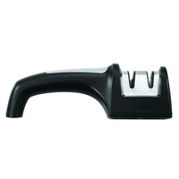 Henckel Knife Sharpener Silver and Black