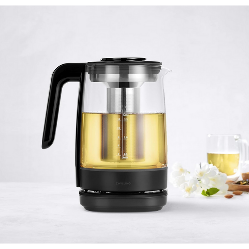 ZWILLING HENCKEL Zwilling Enfinigy Glass Electric Kettle Programmable 1.7L