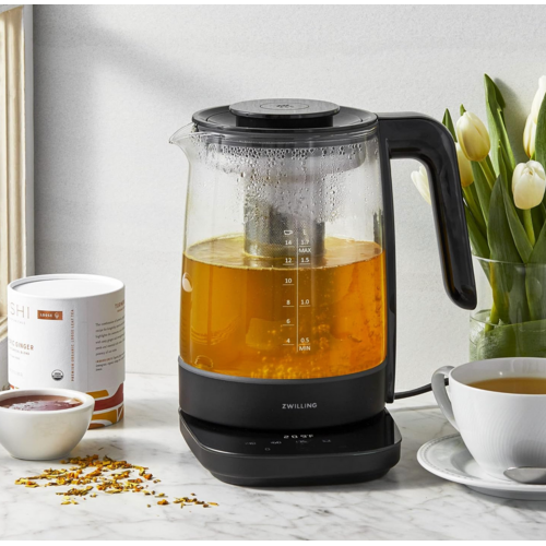 ZWILLING HENCKEL Zwilling Enfinigy Glass Electric Kettle Programmable 1.7L
