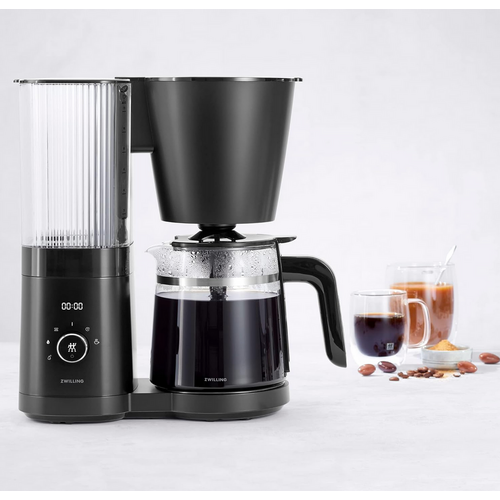 ZWILLING HENCKEL Enfinigy Drip Coffee Maker Black 12 Cup