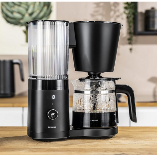 ZWILLING HENCKEL Enfinigy Drip Coffee Maker Black 12 Cup