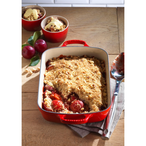 Le Creuset Rectangular Roaster 4.9L Cerise