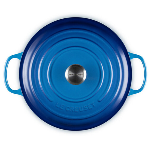 Le Creuset Shallow Round Dutch Oven 6.2L Blueberry Le Creuset Shallow Round Dutch Oven 6.2L Blueberry