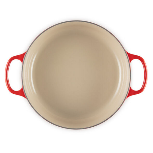 Le Creuset Shallow Round Dutch Oven 6.2L Cerise Le Creuset Shallow Round Dutch Oven 6.2L Cerise