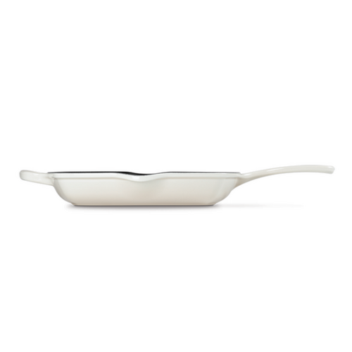 Le Creuset Square Skillet Grill 26 cm Meringue