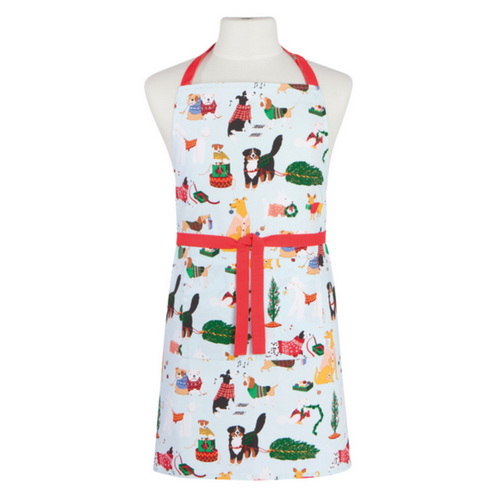 Now Designs Apron Holiday Hounds Now Designs Apron Holiday Hounds